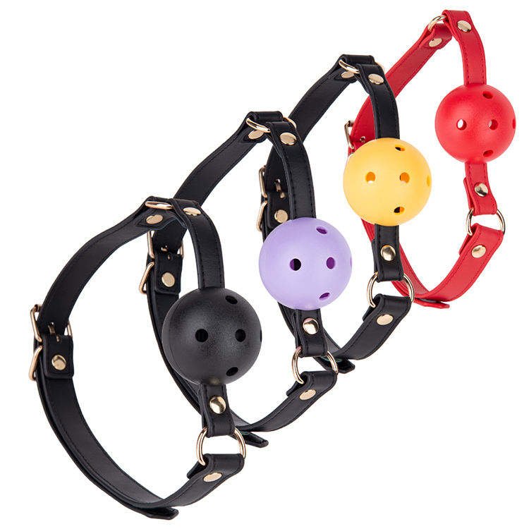 Adult BDSM Bondage Sex Game Toy Silicone Bones Mouth Gag and Leather Harness Ball Gag for Couple SM Sex Toys
