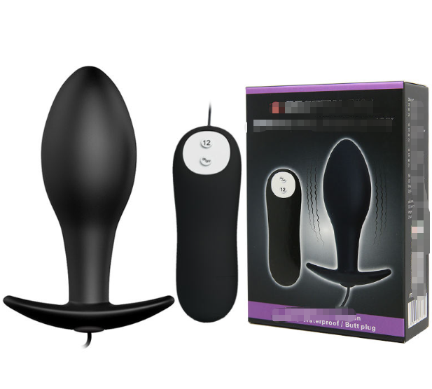 Hot Selling Sex Toy Vibrating Anal Plug 12 Stimulation Modes Vibrator - for Men, Women or Couples
