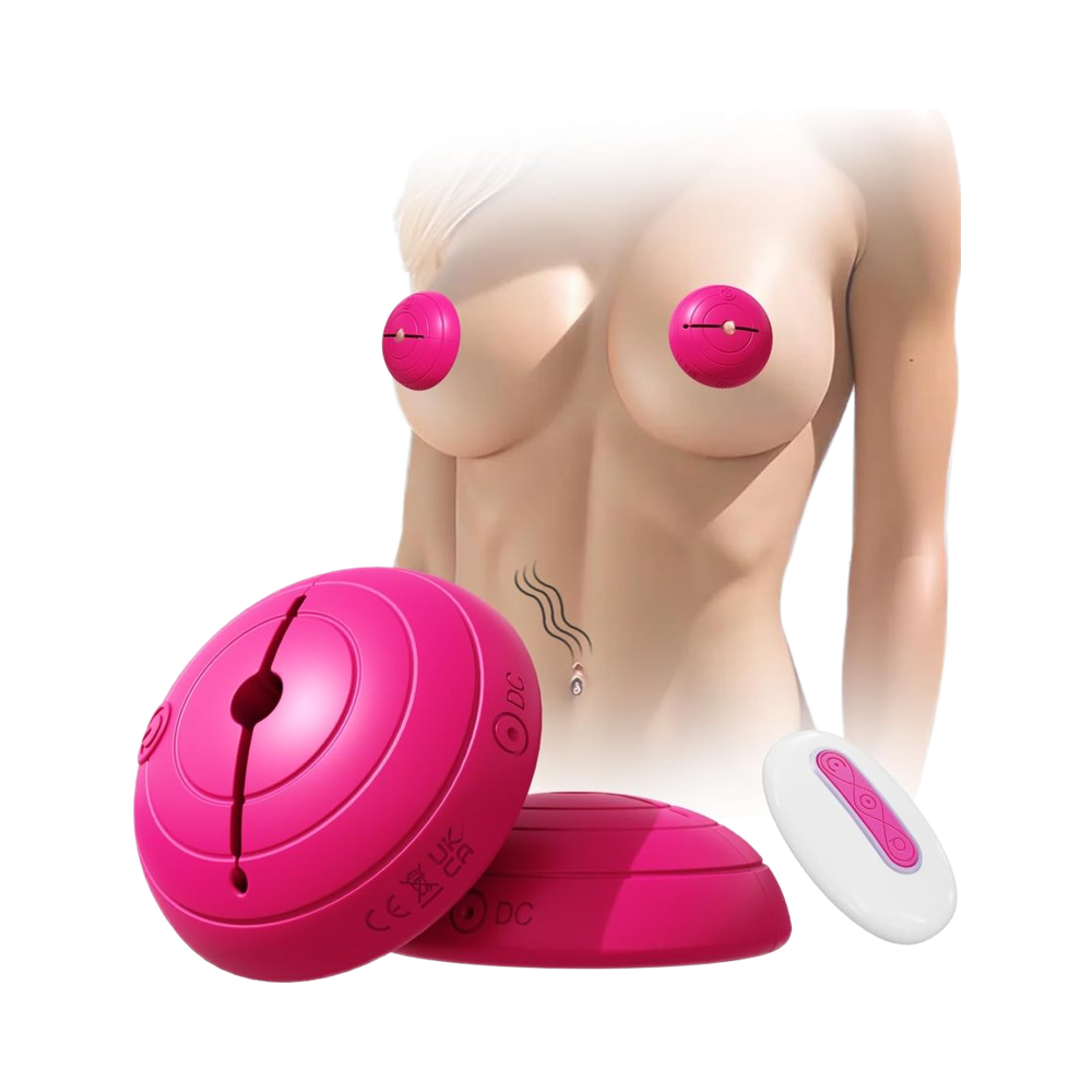 Lightweight Wearable BDSM Couples Sex Toys Remote Control Vibrating Nipple Clamps Nipple Vibrator Combo for Female Pleasure