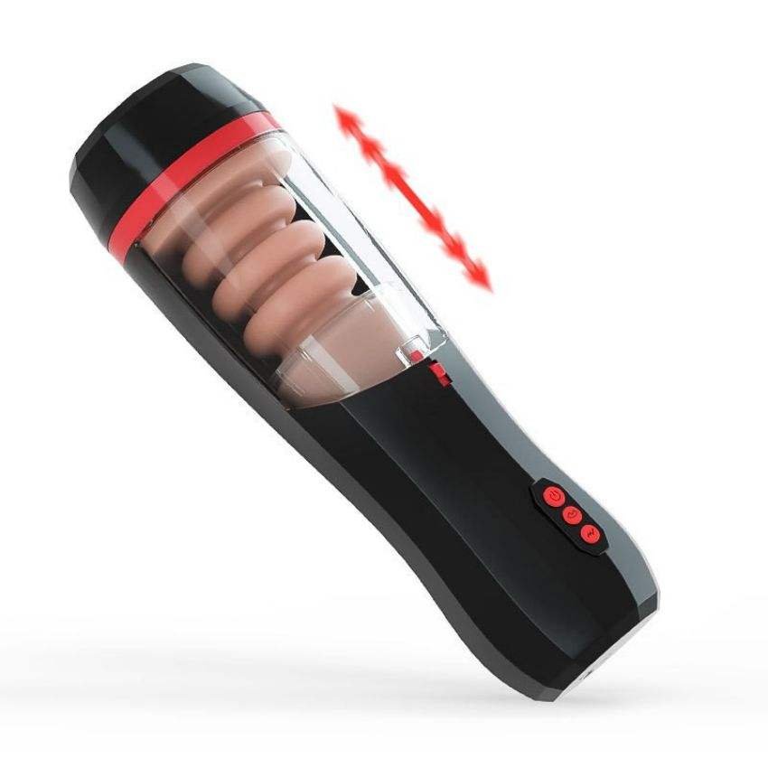 18 Automatic Telescopic Aircraft Cup Sex Toys for Men Vibrators and Girl Body Premium Men's Masturbators