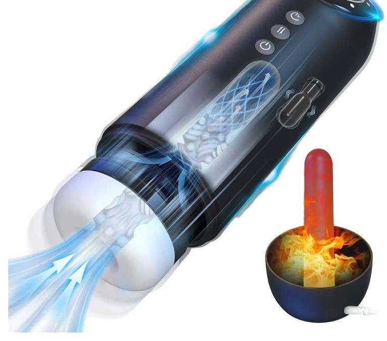 powerful sucking and vibrating with 3D texture tunnel vibrating masturbator cup love sex toys for men